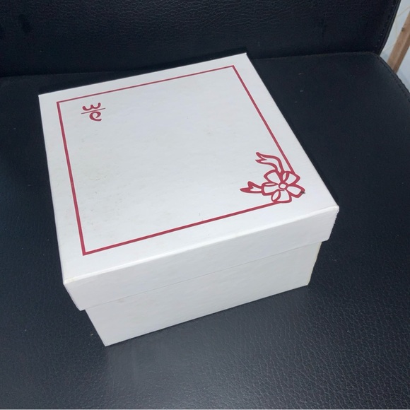 2005 Annual Festive Fireplace Danbury Mint Christmas Ornament Gold Plated - Picture 5 of 5